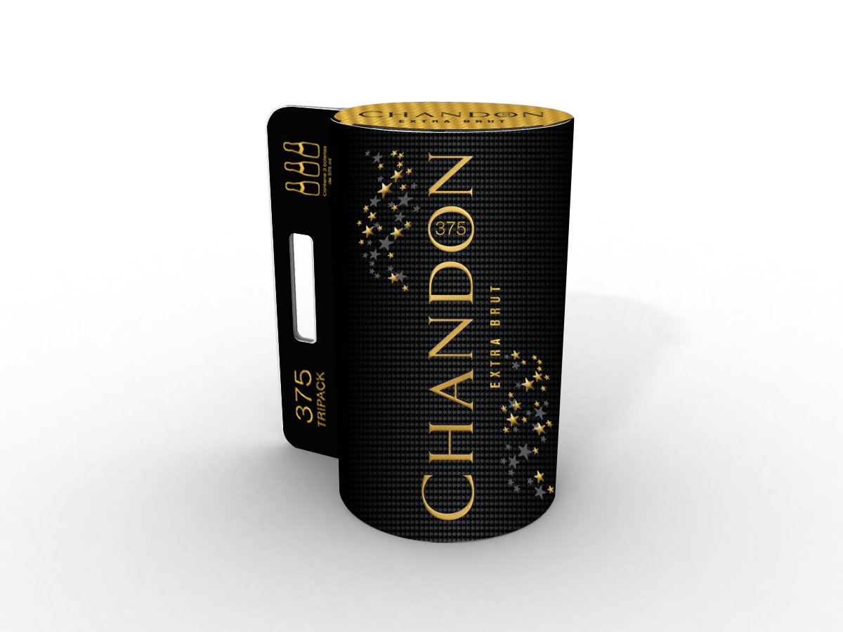 Bag Box for Chandon Extra Brut front view 