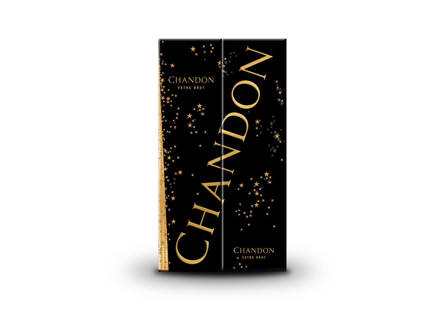 Chandon Extra Brut Packaging Lateral View