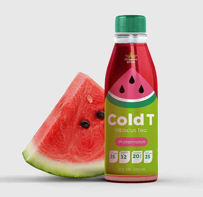 Cold T Bottle Mockup