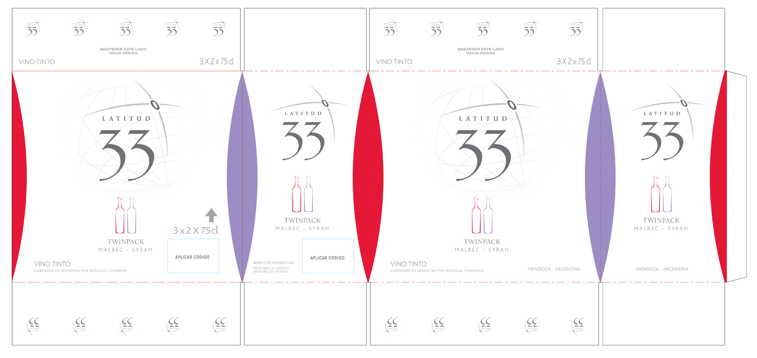 Twinpack front and lateral