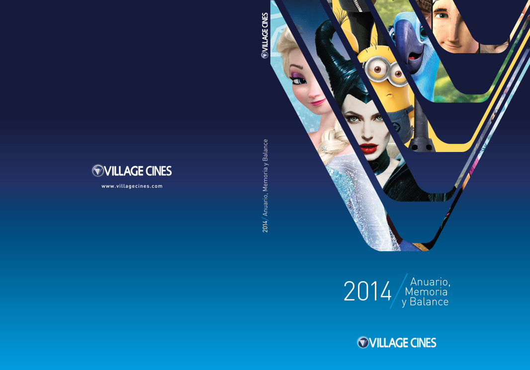 Village Cines Annual Report Cover