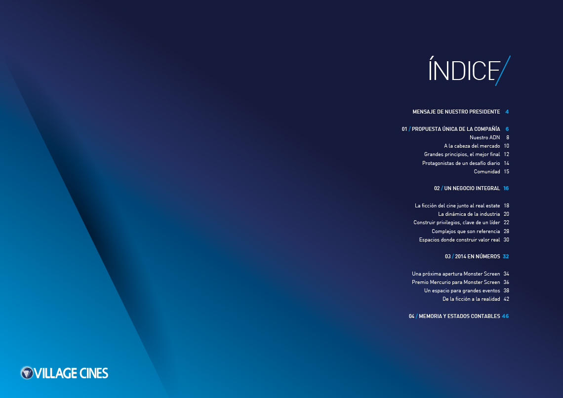 Village Cines Annual Inner Pages